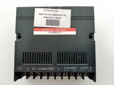 IDEC PFJT013 Modulo 1 salida Analogica 4-20mA