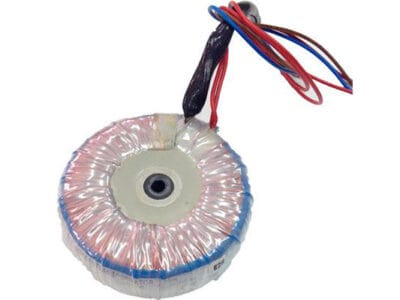 Transformador Circular, Monofásico Primario 220V, secundario 18v, 50VA