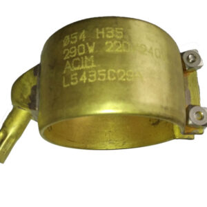 Resistencia de abrazadera Ø55x35 290W salida malla